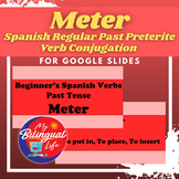 Meter - Spanish Regular -ER Past Preterite Verb Conjugatio