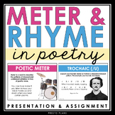 Meter and Rhyme in Poetry Presentation and Assignment - Po