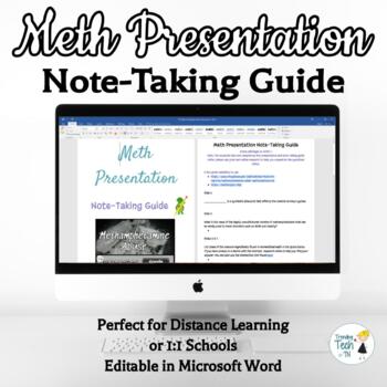 Preview of Methamphetamine Awareness Note-Taking Guide - Online Distance Learning