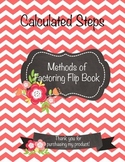 Methods of Factoring Flip Book