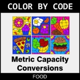 Metric Capacity Conversions - Color by Code / Coloring Pag