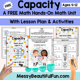 Metric Capacity Free Hands-On Math Lesson