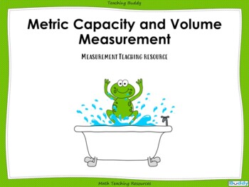 Preview of Metric Capacity and Volume Measurement