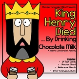 Metric Conversion Activity -- King Henry Died By Drinking 