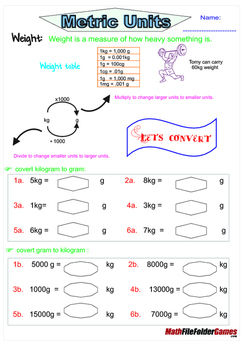 Metric Conversion {Poster/Anchor, Cards for Students Math Journals ...
