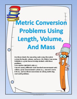 Preview of Metric Conversion Practice