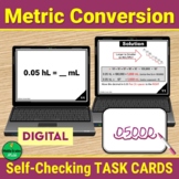 Metric Conversion | Metric System Measure | Self-Checking 