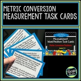 Metric Conversions Word Problem Task Cards - Metric System