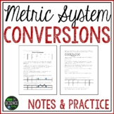 Metric Conversions - Worksheets - Notes - Practice - Homework