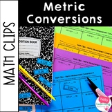 Metric Conversion Activity | Cut and Paste Math Worksheet