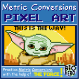 Metric Conversions Pixel Art - The Child (BABY YODA)