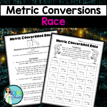 Preview of Metric Conversions Race