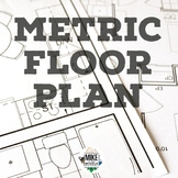 Measurement Floor Plan Drawing for Middle School