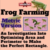 Metric Frog Farming: Investigating & Optimizing Area & Perimeter