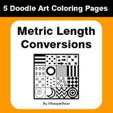 Metric Length Conversions - Coloring Pages | Doodle Art Math