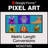 Metric Length Conversions - Pixel Art Math | Google Forms