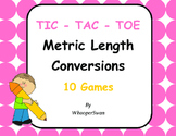 Metric Length Conversions Tic-Tac-Toe