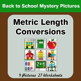 Metric Length Conversions (mm, cm, m, km) - Back To School