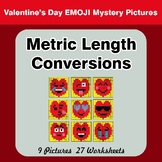 Metric Length Conversions (mm, cm, m, km) - Valentine's Da