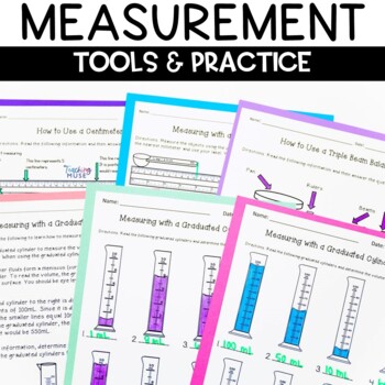 Preview of Metric Measurement Activities Science or Math Test Prep Activity