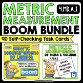Metric Measurement Boom Card BUNDLE | 4.MD.A1 | Metric Len