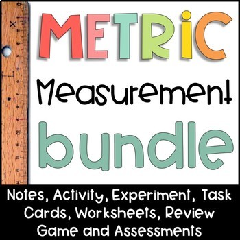 Preview of Metric Measurement Bundle