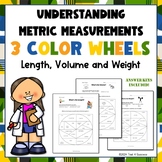 Metric Measurement Worksheets Color Wheels Length, Mass, a