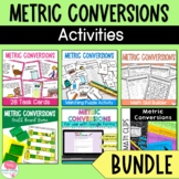 Metric Measurement Conversions | Converting Metric Units BUNDLE