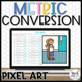 Metric Measurement Conversions Mystery Picture Pixel Art