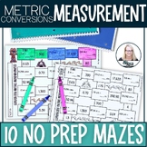 5th Grade Metric Conversions Activity No Prep Measurement 