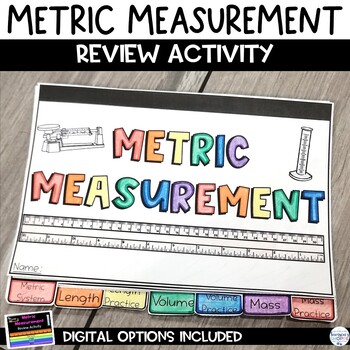 Preview of Metric Measurement Review Activity