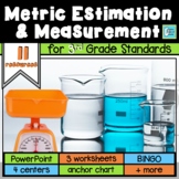 Metric Measurement Grams Kilograms Liters and Milliliters Bundle