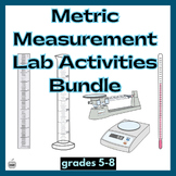 Metric Measurement Lab Activities Bundle | Mass, Temperatu