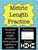 Metric Measurement: Length Practice Puzzle