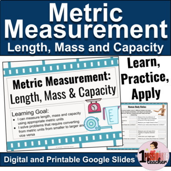Metric Measurement | Measurement activities | Spatial Sense | Math Set
