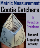Metric Measurement Activity 4th 5th 6th Grade (Cootie Catc