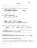 Metric Measurement Quiz