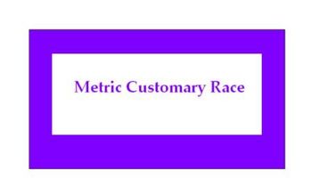 Preview of Metric Measurement Race