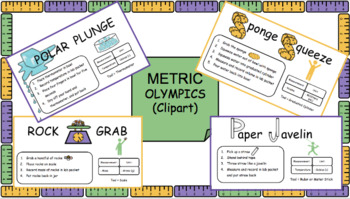 Preview of Metric Olympics Clipart