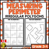 Perimeter of Regular and Irregular Polygons Worksheets | M