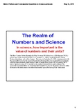 Metric Prefixes and Fundamental Quantities Science (Full V