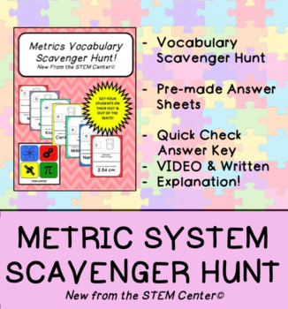 Preview of Metric Scavenger Hunt