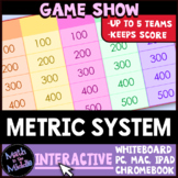 Metric System Conversions FREE Game Show - Digital Math Re