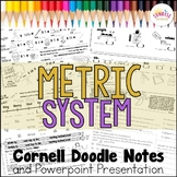 Metric System Doodle Notes | Middle School Science | Corne