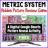 Metric System Google Sheets Hidden Picture Reveal Activity