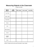 Math Measurement Activity and Conversion Worksheet