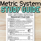 FREE Metric System Measurement Study Guide for Length, Cap