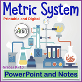Metric System PowerPoint and Notes
