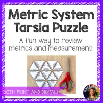 Preview of Metric System Tarsia Puzzle