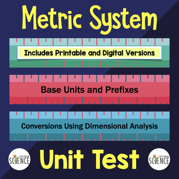 Preview of Metric System Test